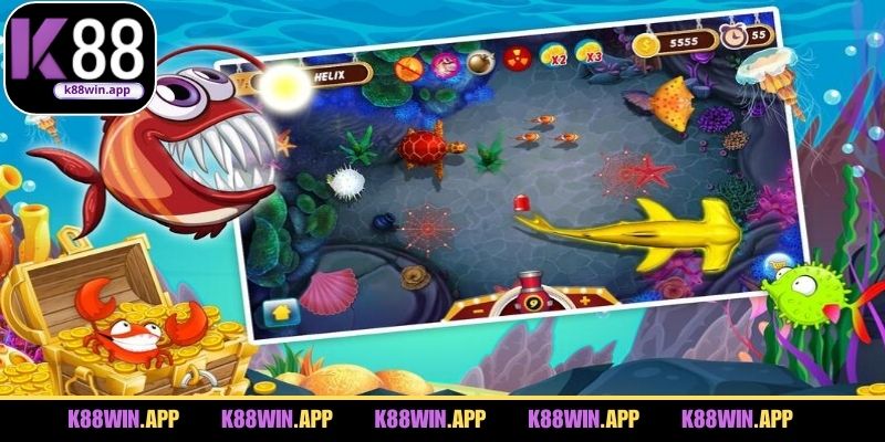 Bắn Cá K88 – Trải Nghiệm Săn Thưởng Đại Dương Đầy Cuốn Hút Game bắn cá nổi bật năm 2026