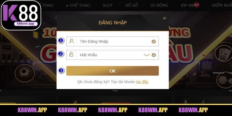 Đăng Nhập K88 Nhanh Chóng, Vào Sảnh Cược Chỉ Trong Vài Giây Những giá trị người chơi nhận được khi đăng nhập K88