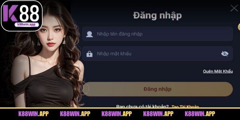 Đăng Nhập K88 Nhanh Chóng, Vào Sảnh Cược Chỉ Trong Vài Giây Cách truy cập tài khoản đơn giản cho người mới bắt đầu