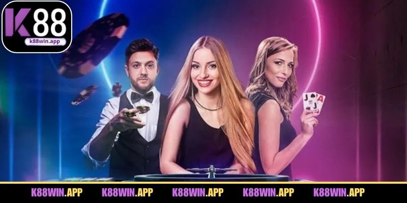 Live Casino K88 – Không Gian Giải Trí Trực Tuyến Đỉnh Cao Không gian casino trực tiếp tại nhà cái K88